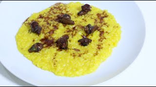 le video-ricette: risotto allo zafferano, parmigiano e chiocciole glassate