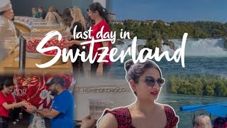 Our last day in Switzerland |Lindt chocolate factory | Driving back home
