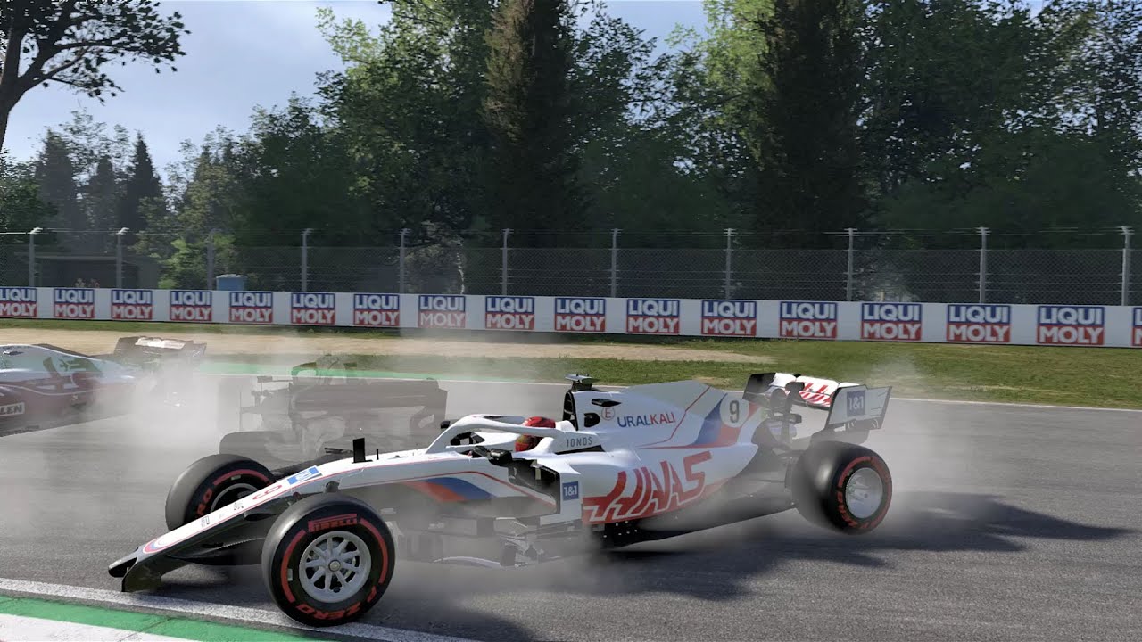 F1 2021 Derpy AI vs Nikita Mazepin AI Masterclass Skills of Driving