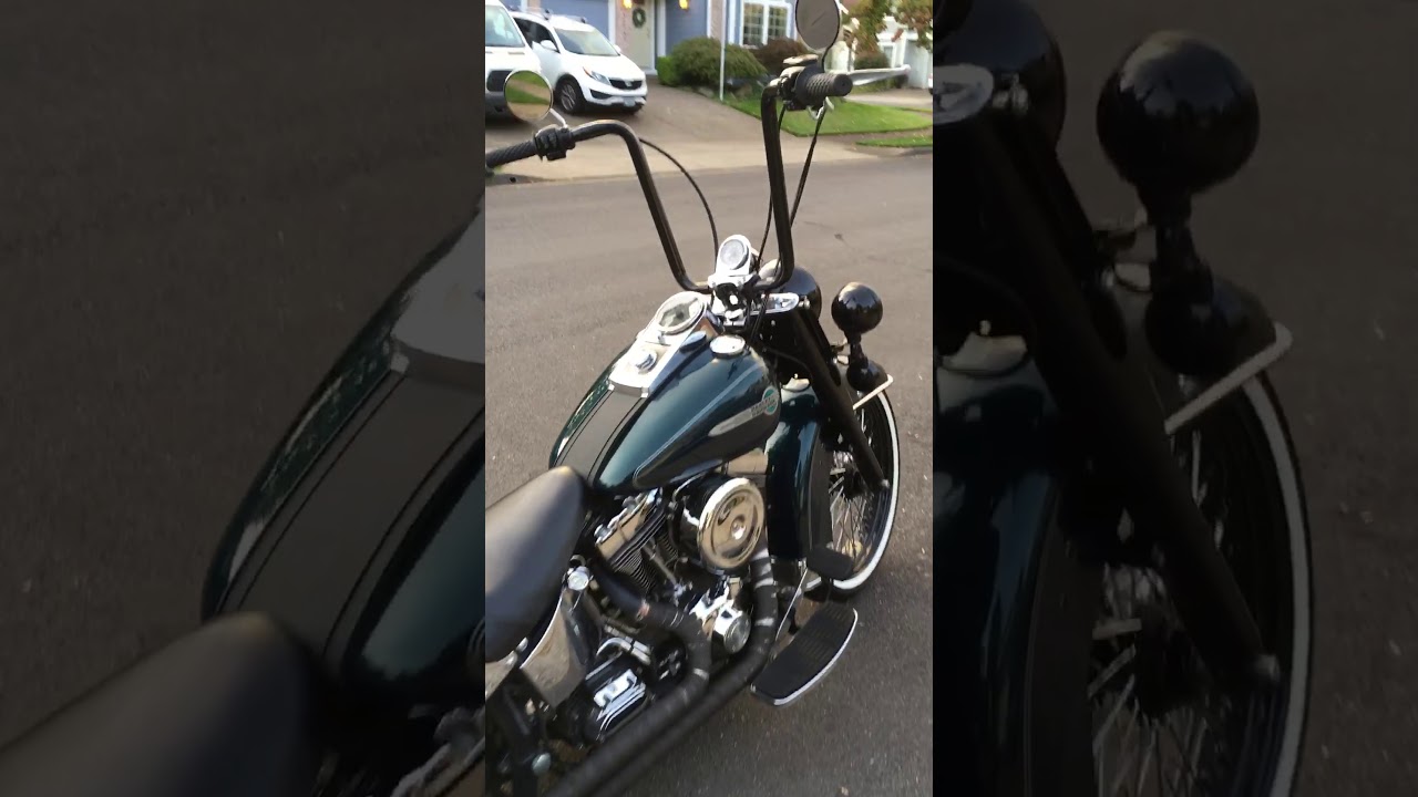 Riff raff choppers softail - YouTube