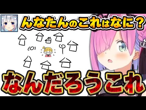 ルーナ姫描いた絵をきっかけに、考察が始まるホロウィッチメンバー達【姫森ルーナ/さくらみこ/白上フブキ/宝鐘マリン/天音かなた/雪花ラミィ/ホロライブ切り抜き】
