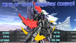 GBO2 Moon Gundam (Post-Buff): The King of Close Quarters Combat!