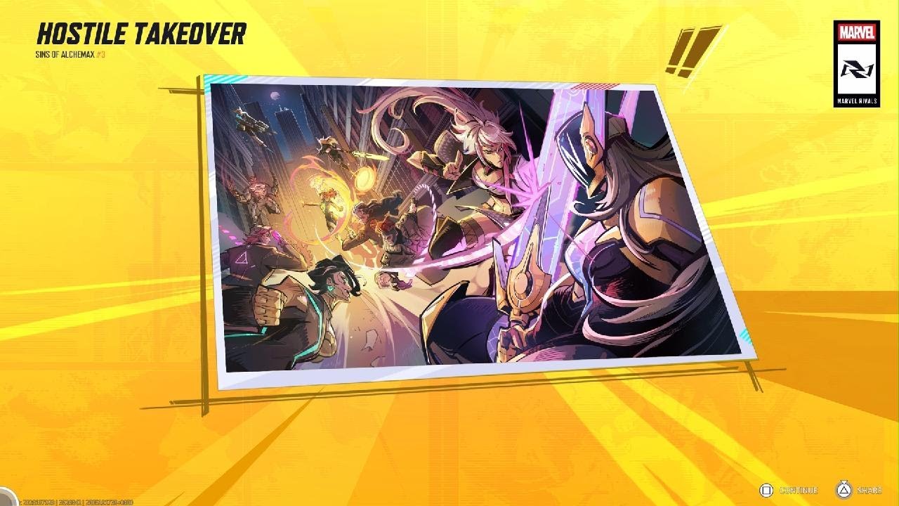 Marvel Rivals Hostile Takeover Gallery Card Acquired - YouTube