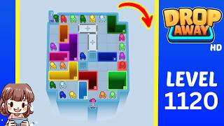 Drop Away Level 1120 Solution Walkthrough