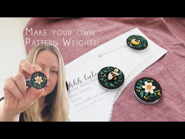 How to Make Pattern Weights - The Ruffled Purse®