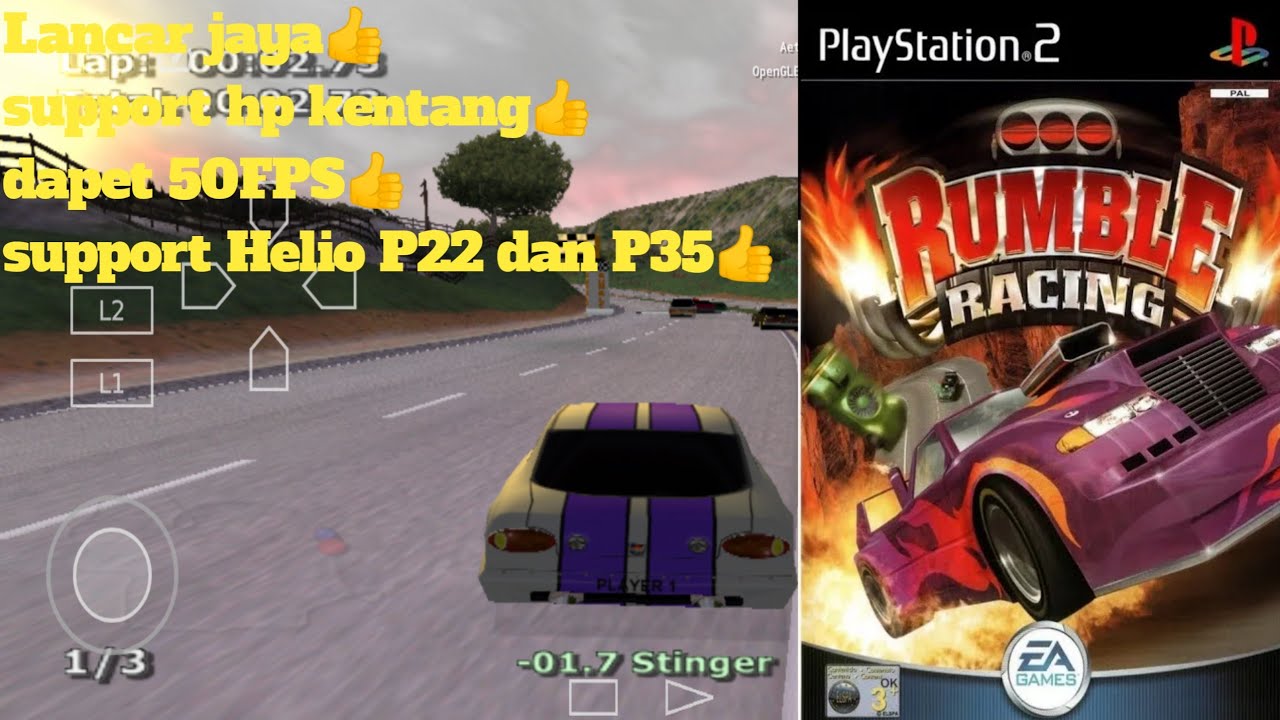 Config aetherSX2 game Rumble racing❗❗