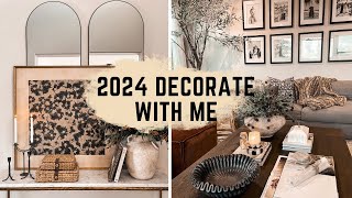 DECORATE WITH ME || DECORATING IDEAS AFTER CHRISTMAS || 2024