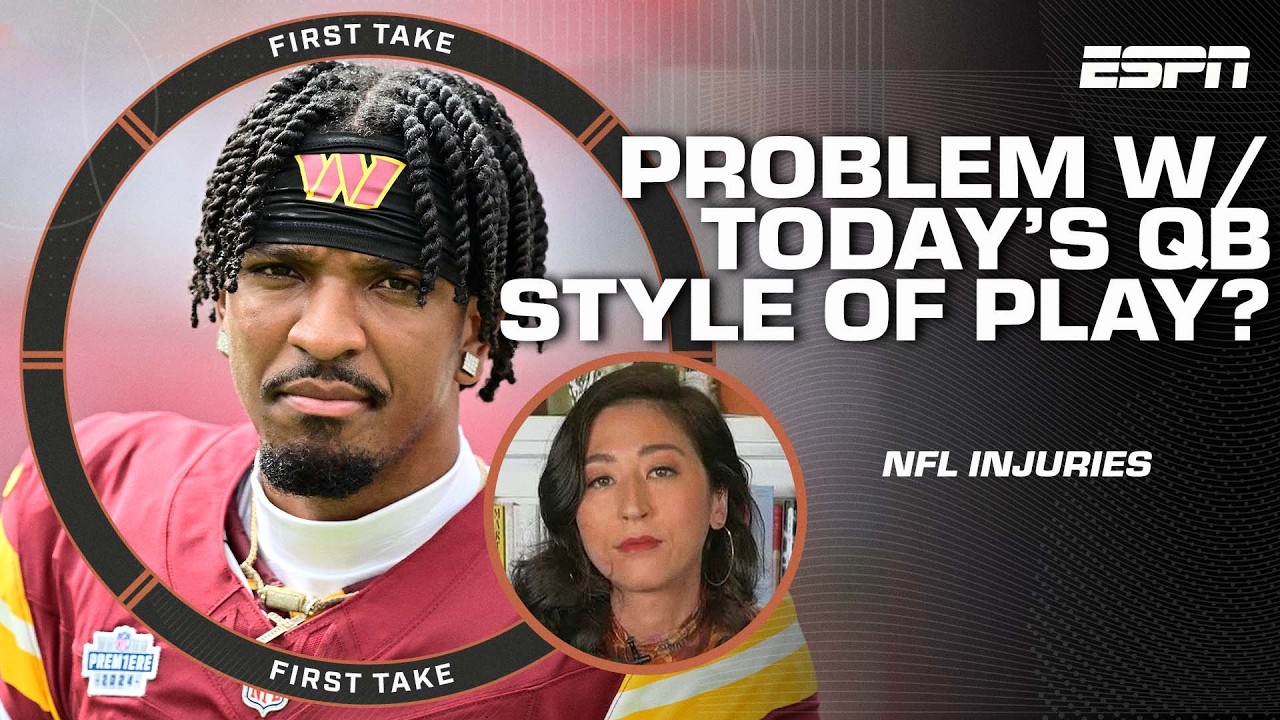 Debating the style of QB play in today's NFL | First Take - YouTube