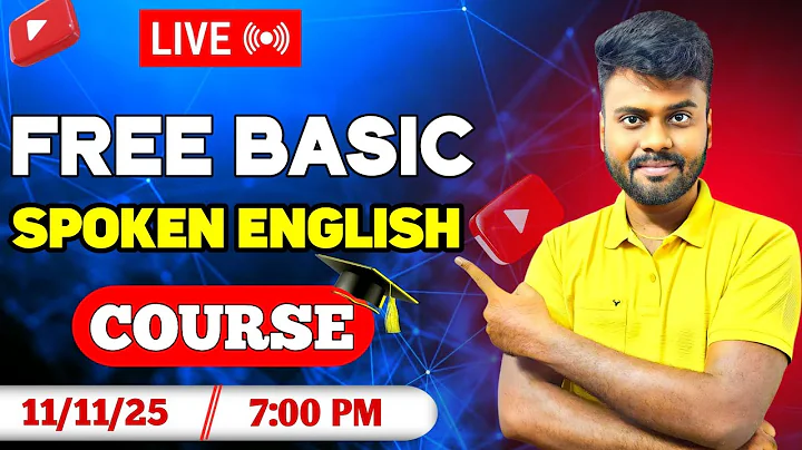 🔴LIVE Free Spoken English Class For Beginners | English Speaking Practice | English Pesa Aasaiya | thumbnail