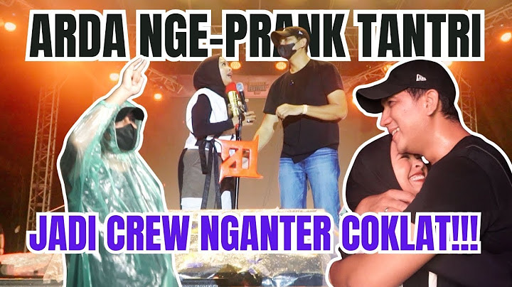 TANTRI ARDA - Queen of Pranks Gets Pranked by Her Own Husband on Stage!