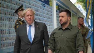 Boris Johnson de retour à Kiev