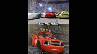 L. Mcqueen Cars 1 Vs Blaze Monster Machines