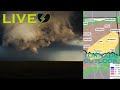 LIVE: Southern/East Central Oklahoma Tornado Threat • Storm Chaser