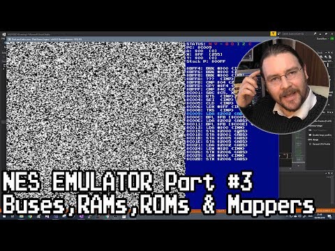 NES Emulator Part #3: Buses, RAMs, ROMs & Mappers