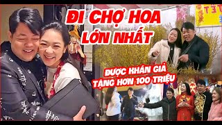 Quang Lê hẹn Hà Thanh Xuân đi chợ Hoa tại Mỹ