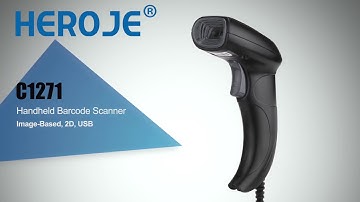 HEROJE_C1271 2D Handheld Barcode Scanner_Show Product Demo