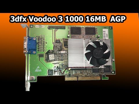 3dfx Voodoo 3 1000 AGP - Обзор, разгон и тестирование