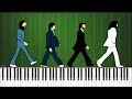 THE BEATLES 🎹 ABBEY ROAD 🎹 ULTIMATE PIANO MEDLEY