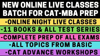 New Live Online batch for CAT MBA from 16 April | Complete details | Demo classes & discounts by Studybuzz Education - MBA preparation 559 views 9 days ago 14 minutes, 39 seconds
