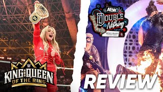 ÜBERRASCHUNGEN! 🤯 | WWE King & Queen of the Ring & AEW Double or Nothing 2024 - Review/Rückblick!