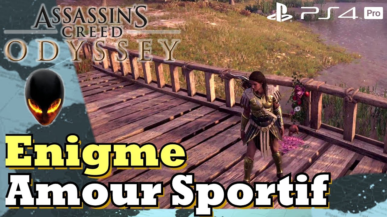 Assassin S Creed Odyssey Ostracon A Enigme Amour Sportif Localisation Youtube