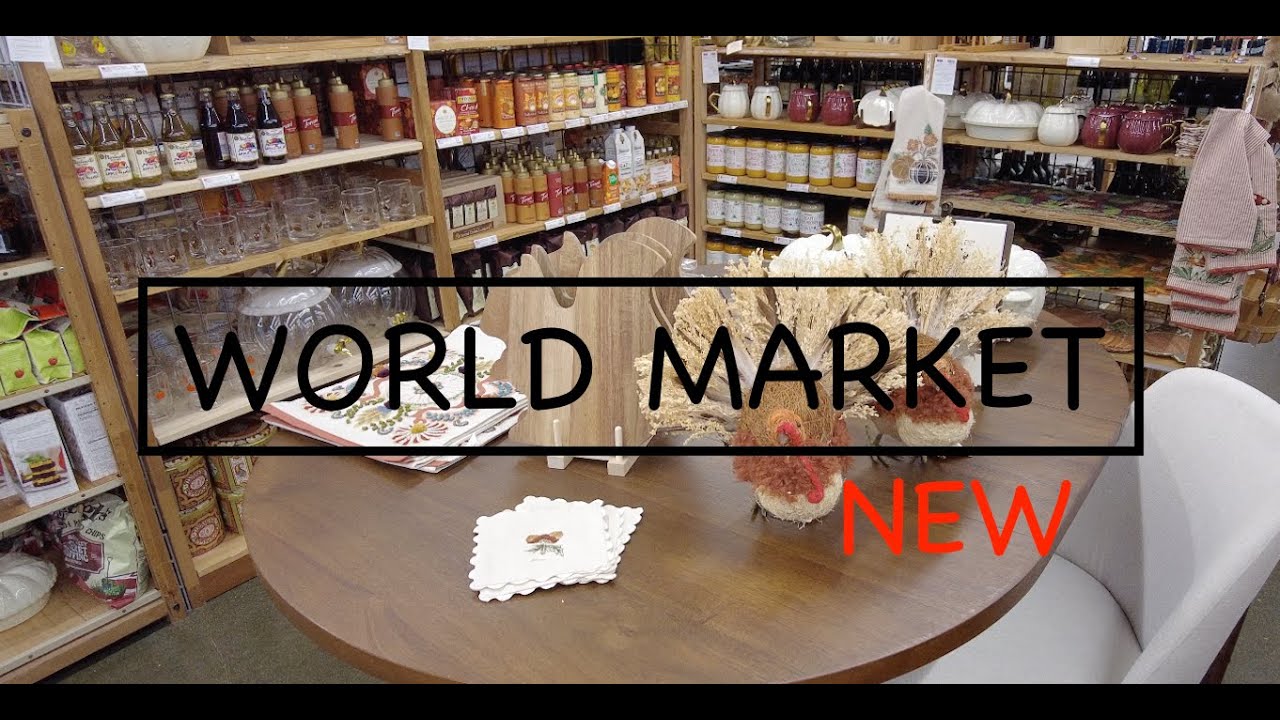WORLD MARKET !  Fall Decor !