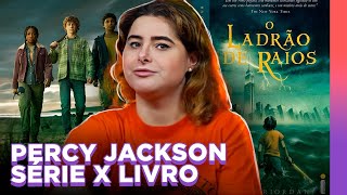 O QUE MUDOU EM PERCY JACKSON? Percy Jackson e os Olimpianos - Livro x Serie | Alice Aquino