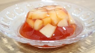 판젤라틴으로 과일 젤리 만들기 노오븐 디저트 / How to make Fruit Jelly