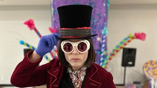 Willy Wonka’s Back! Wonka lost his voice! Johnny Depp Impression