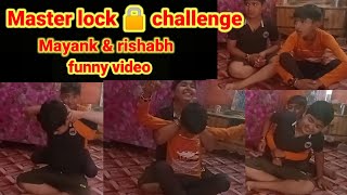 Master Lock Challenge 2 Brothers Funny Video