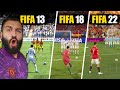 Забиваю за РОНАЛДУ ШТРАФНОЙ во ВСЕХ FIFA