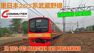 東日本205系武蔵野線 || JR 205 -145F Gunung Antang Jakarta