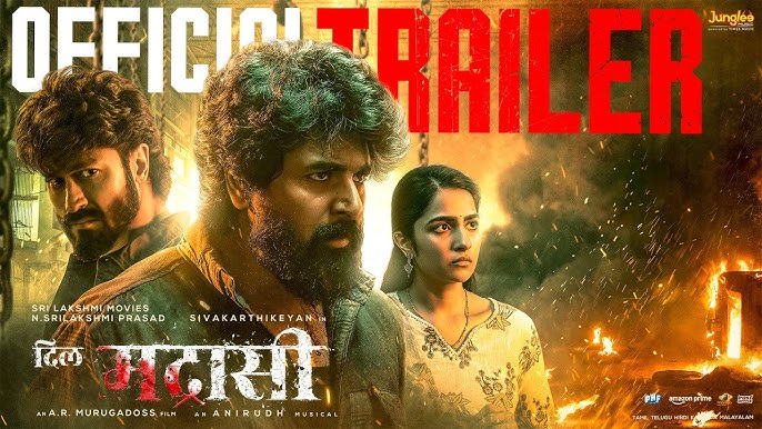 Dil Madharaasi - Official Trailer | Sivakarthikeyan | Rukmini | Vidyut | A.R.Murugadoss | Anirudh - YouTube