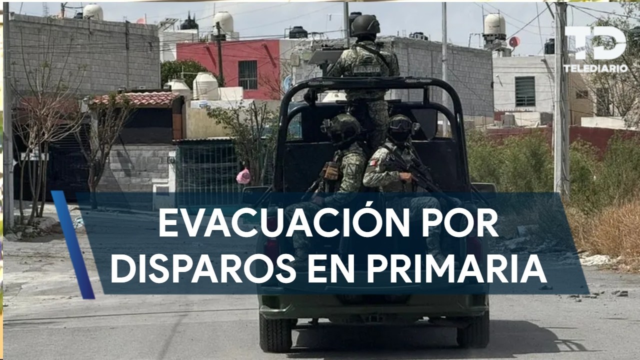 Detonaciones de arma de fuego provocan evacuación en primaria “Alfonso Cepeda” en Saltillo