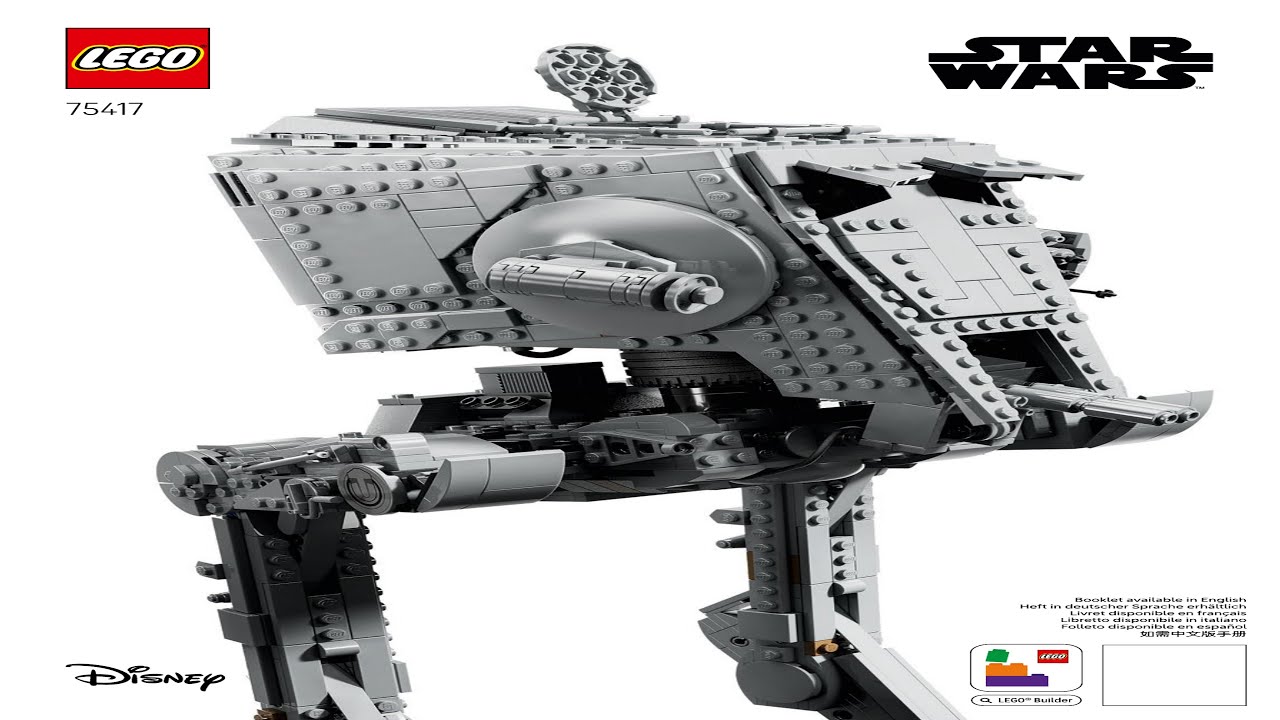 Star Wars - AT-ST - Ultimate Collector Series LEGO instructions