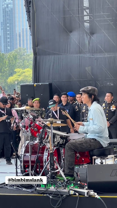 Bimbim Slank Main Drum Live Silang Monas 🔥🔥