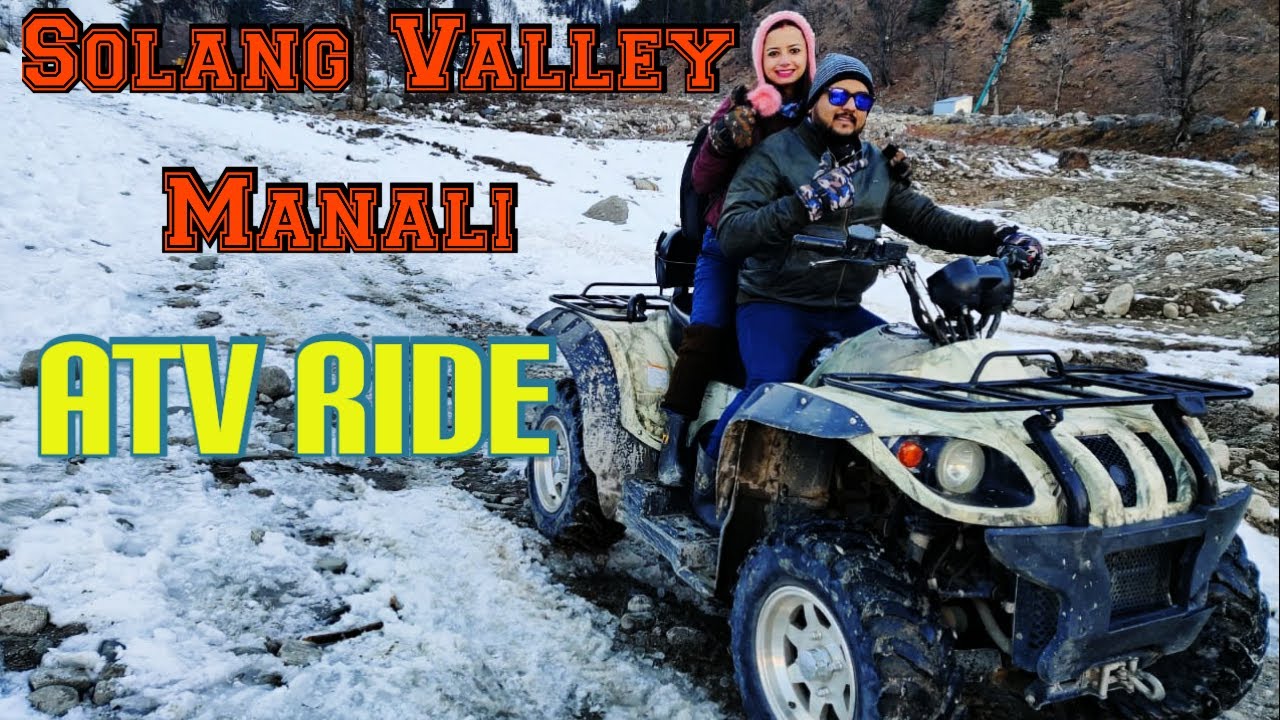 Adventurous ATV ride in Solang Valley 😍 | Solang Valley sight seeing ...