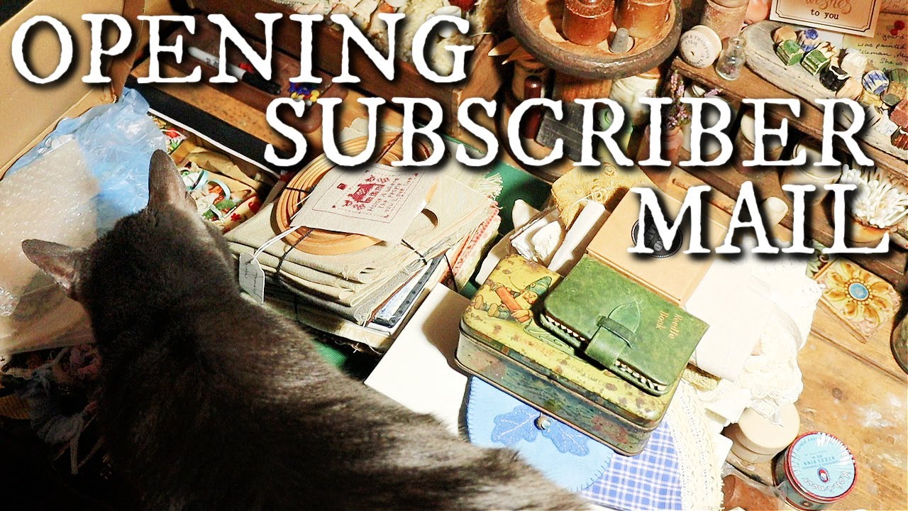 Mail Day! Unboxing Gifts From Subscribers! Such Wonderful Gifts!
