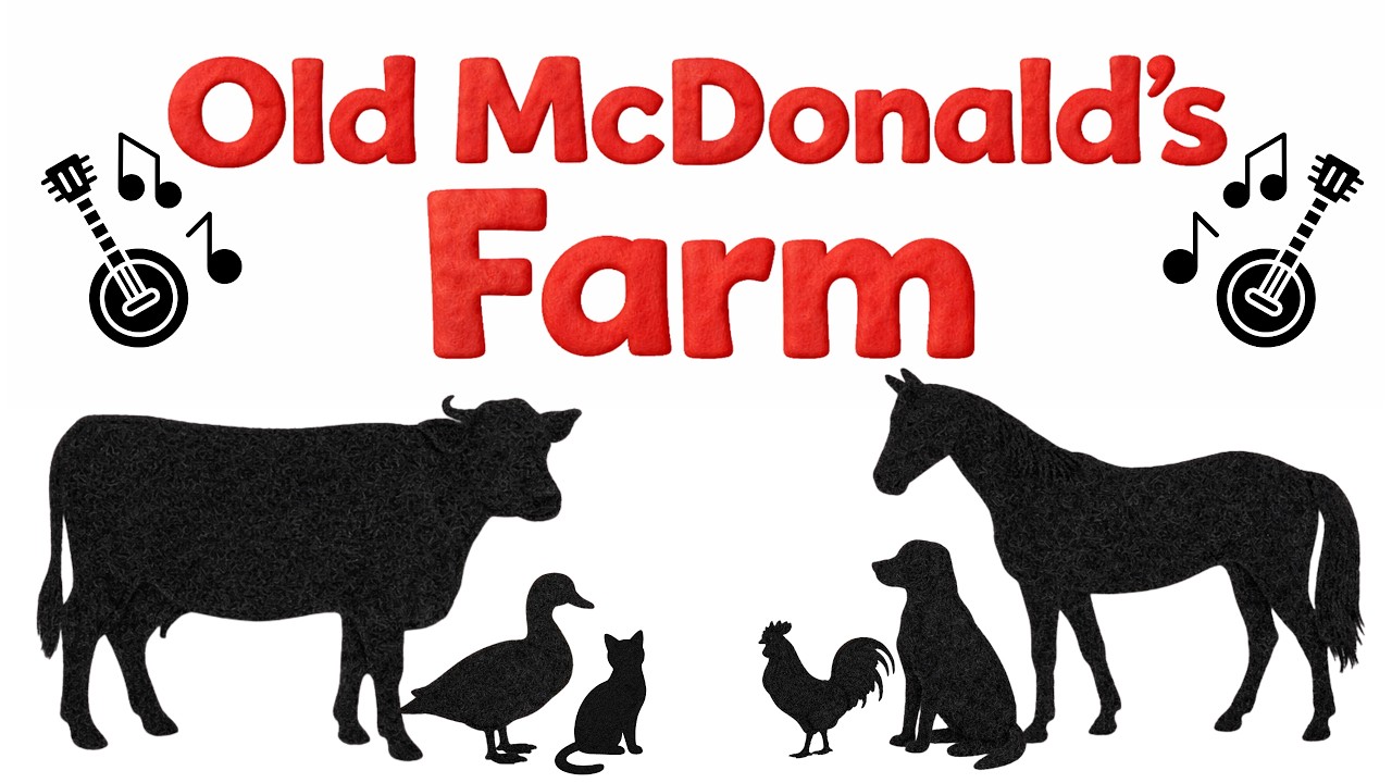 Old MacDonald Had a Farm (Instrumental) | Calm Song for Babies | Low Sensory Nursery Rhymes