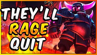 MOST UNEXPECTED DECK makes EVERYONE RAGE QUIT?! ⚠️- Clash Royale
