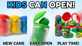 Super Dough Toys for Kids | NEW Easy Open Pop-Top Can! Crafts for Kids