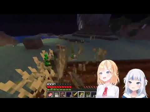 Gura : "What else do you ground pound ?" Amelia : "Your mom hehe"