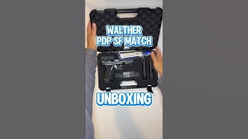 Unboxing Walther PDP Steel Frame Match 5 inch 9mm Pistol #waltherpdp #uspsa #ipsc
