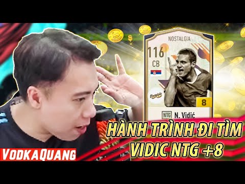 Vodka Xác Suất | Tính toán đỉnh cao của Quang với Siêu Phẩm Chiến Thần VIDIC NTG +8  - FIFA4