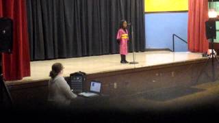 Madison Singing Reflection From Mulan