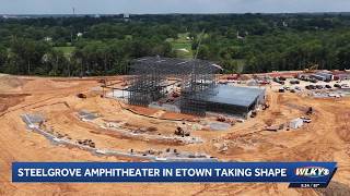 Steelgrove amphitheater taking shape in Elizabethtown