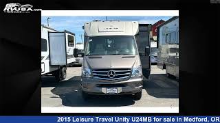 Spectacular 2015 Leisure Travel Unity Class B RV For Sale in Medford, OR | RVUSA.com