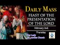 Daily Mass - Thursday, February 2, 2023 - Fr.  Kevin Thompson, Our Lady of Lourdes Church.