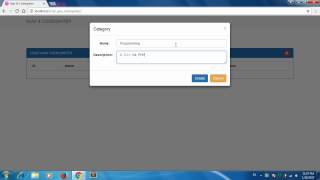 Ajax CRUD & Codeigniter -- How to crud ajax with codeigniter & bootstrap intro