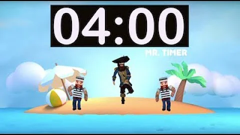 4 Minute Timer with Music for Kids, Classroom! 4 Minute Countdown with Alarm! Fun Timer 4 Minutes!